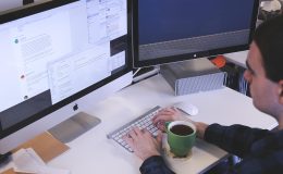 Typing, computer, man — Case Studies: Successful Take Profit Trades Explained